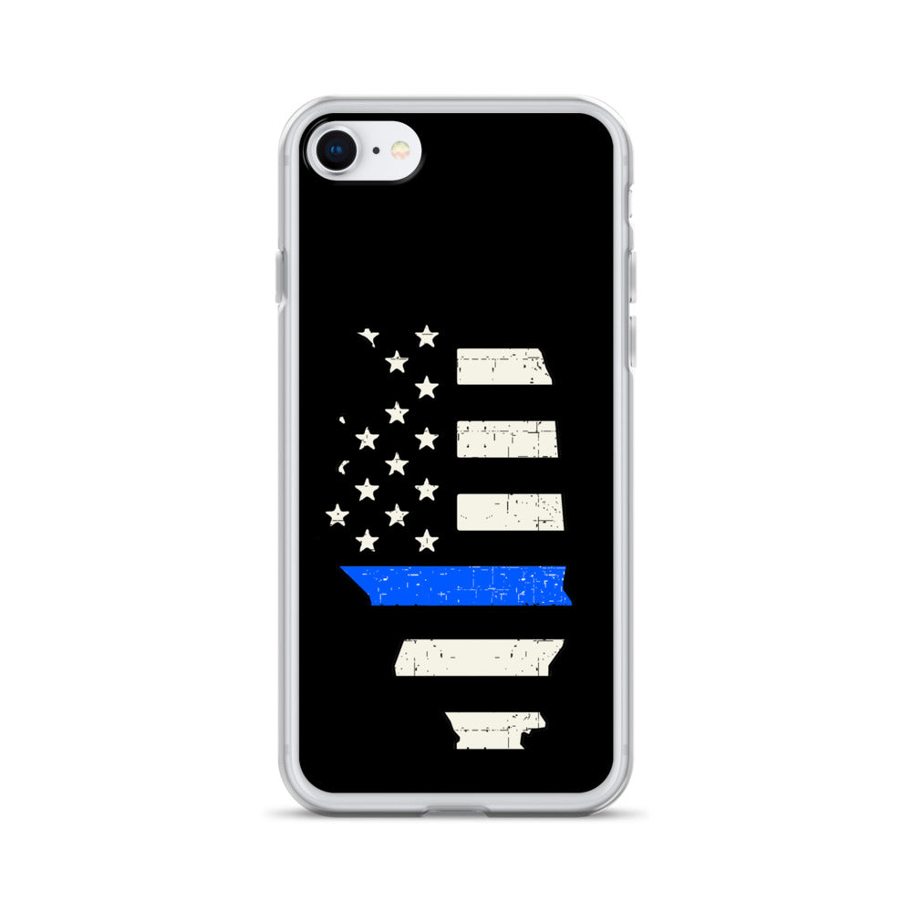 Illinois Thin Blue Line iPhone Case