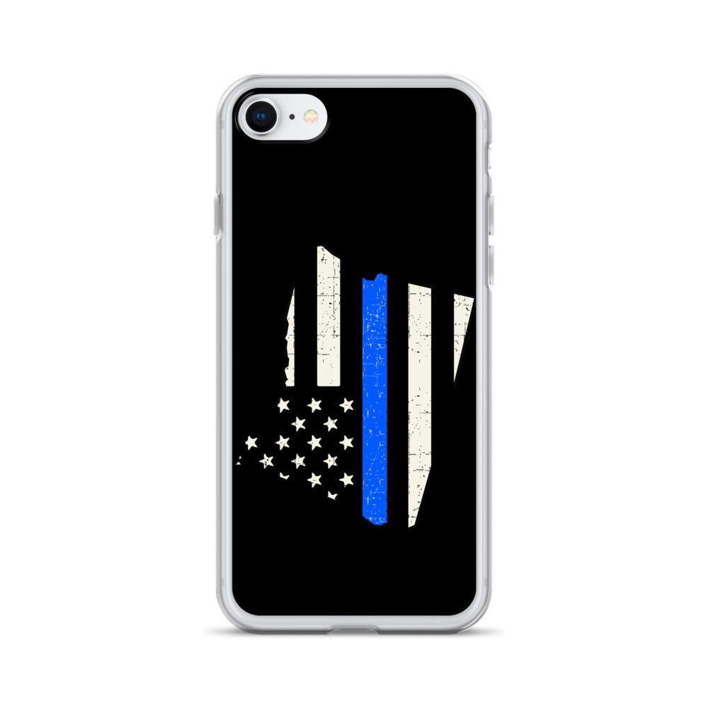 Oregon Thin Blue Line iPhone Case