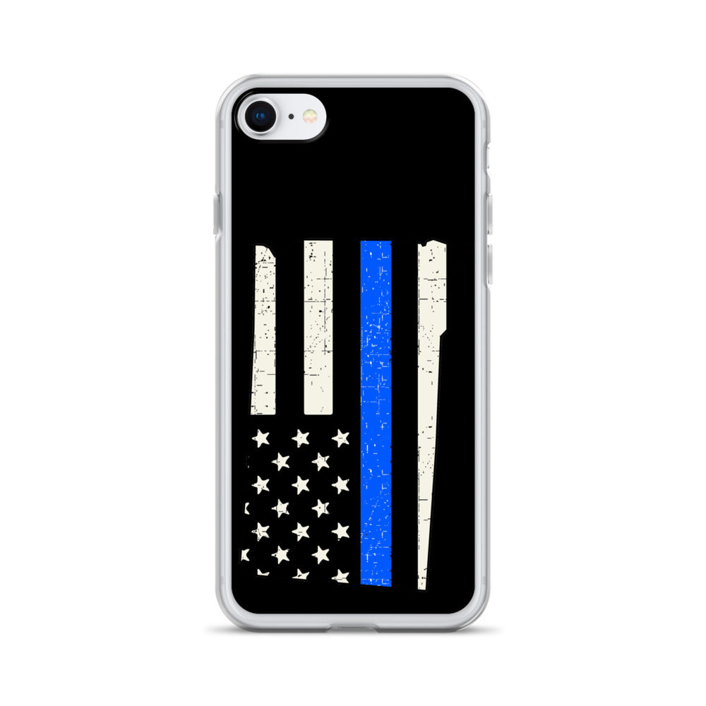 South Dakota Thin Blue Line iPhone Case