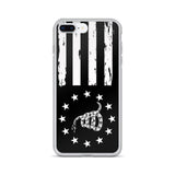 Black and White Gadsden Inspired iPhone Case