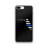 Florida State Thin Blue Line iPhone Case