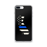 California State Thin Blue Line iPhone Case