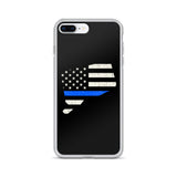 Connecticut Thin Blue Line iPhone Case