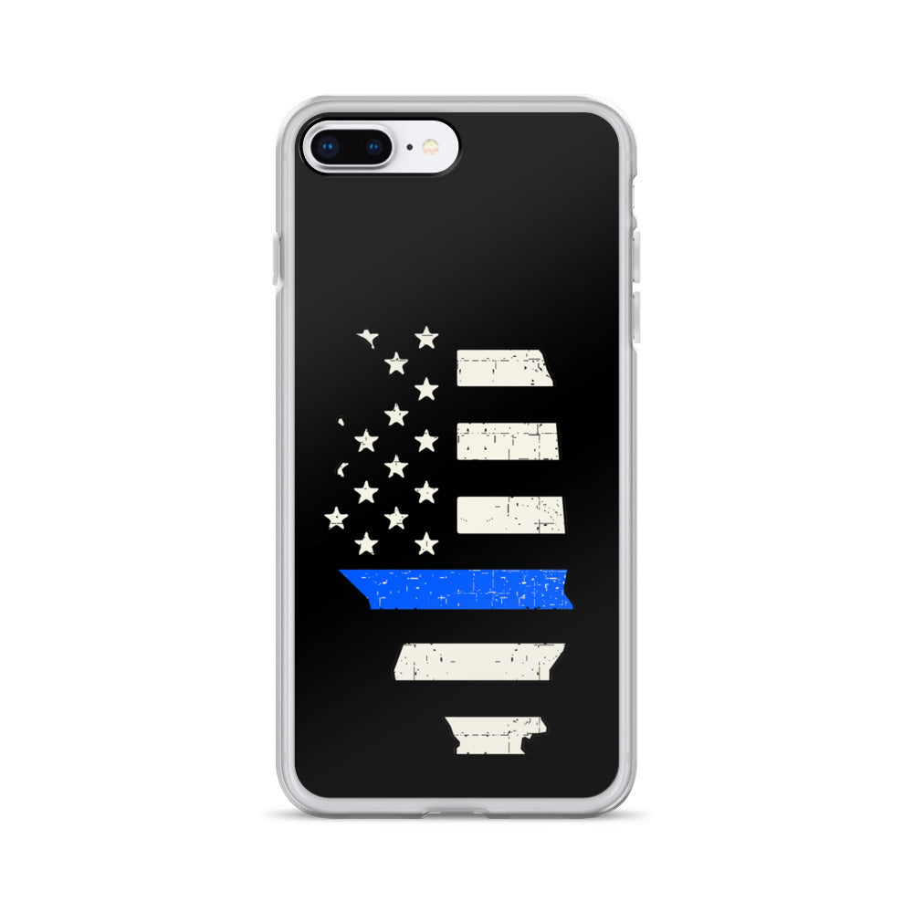 Illinois Thin Blue Line iPhone Case