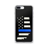 Indiana Thin Blue Line iPhone Case