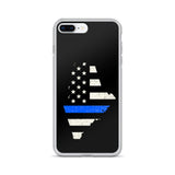 Maine Thin Blue Line iPhone Case