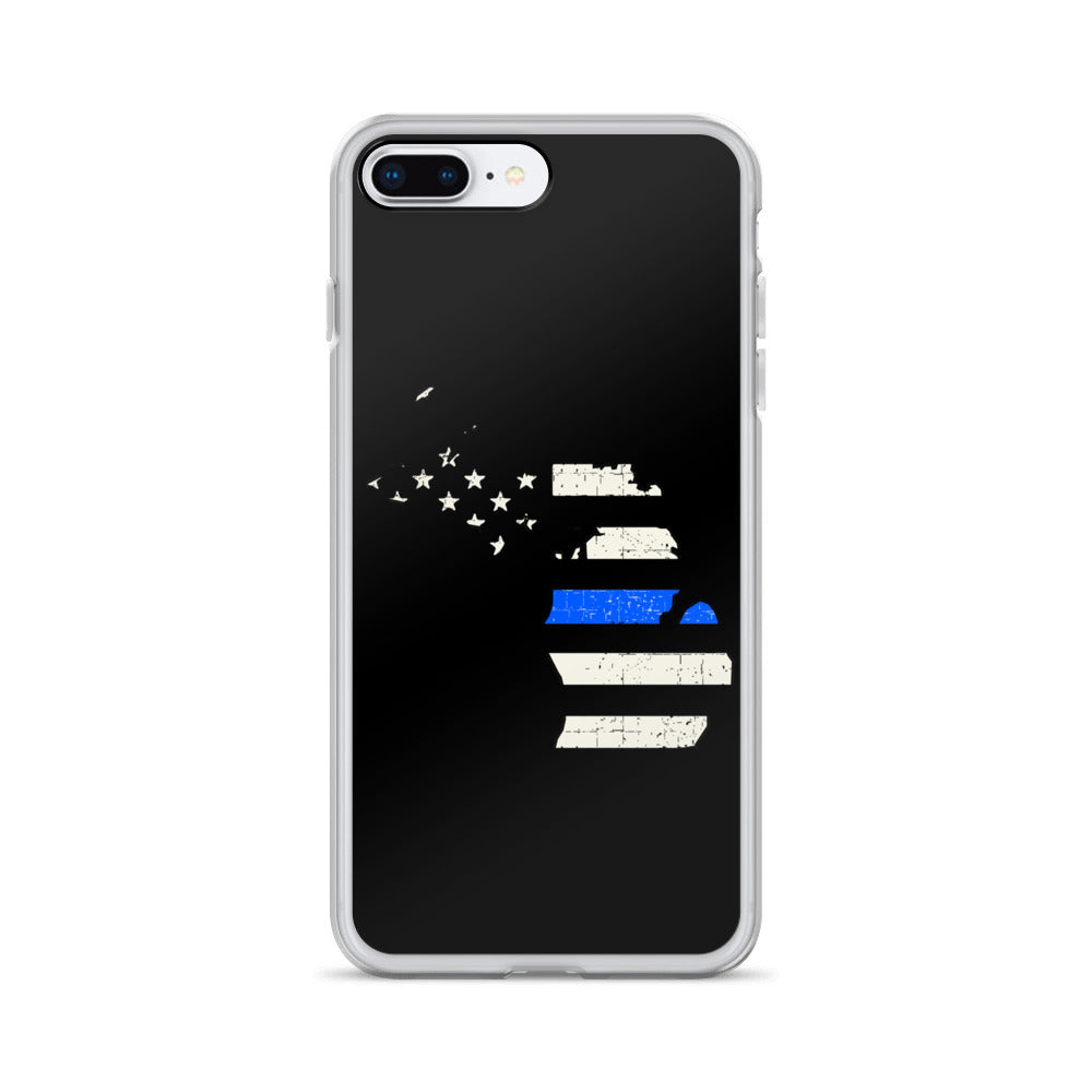 Michigan Thin Blue Line iPhone Case