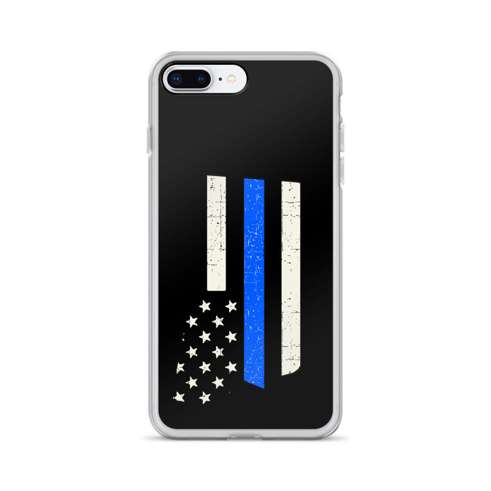 Montana Thin Blue Line iPhone Case