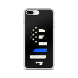 New Jersey Thin Blue Line iPhone Case