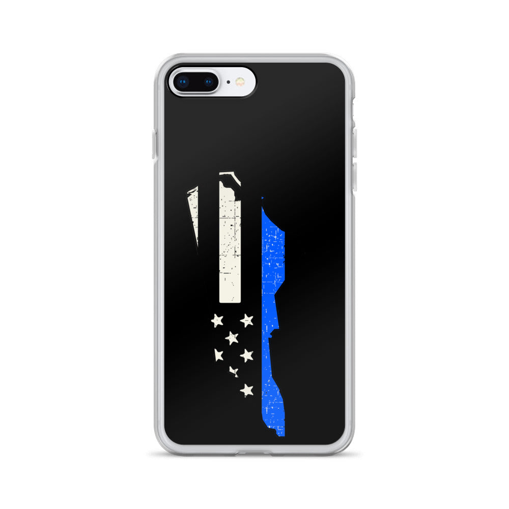 North Carolina Thin Blue Line iPhone Case