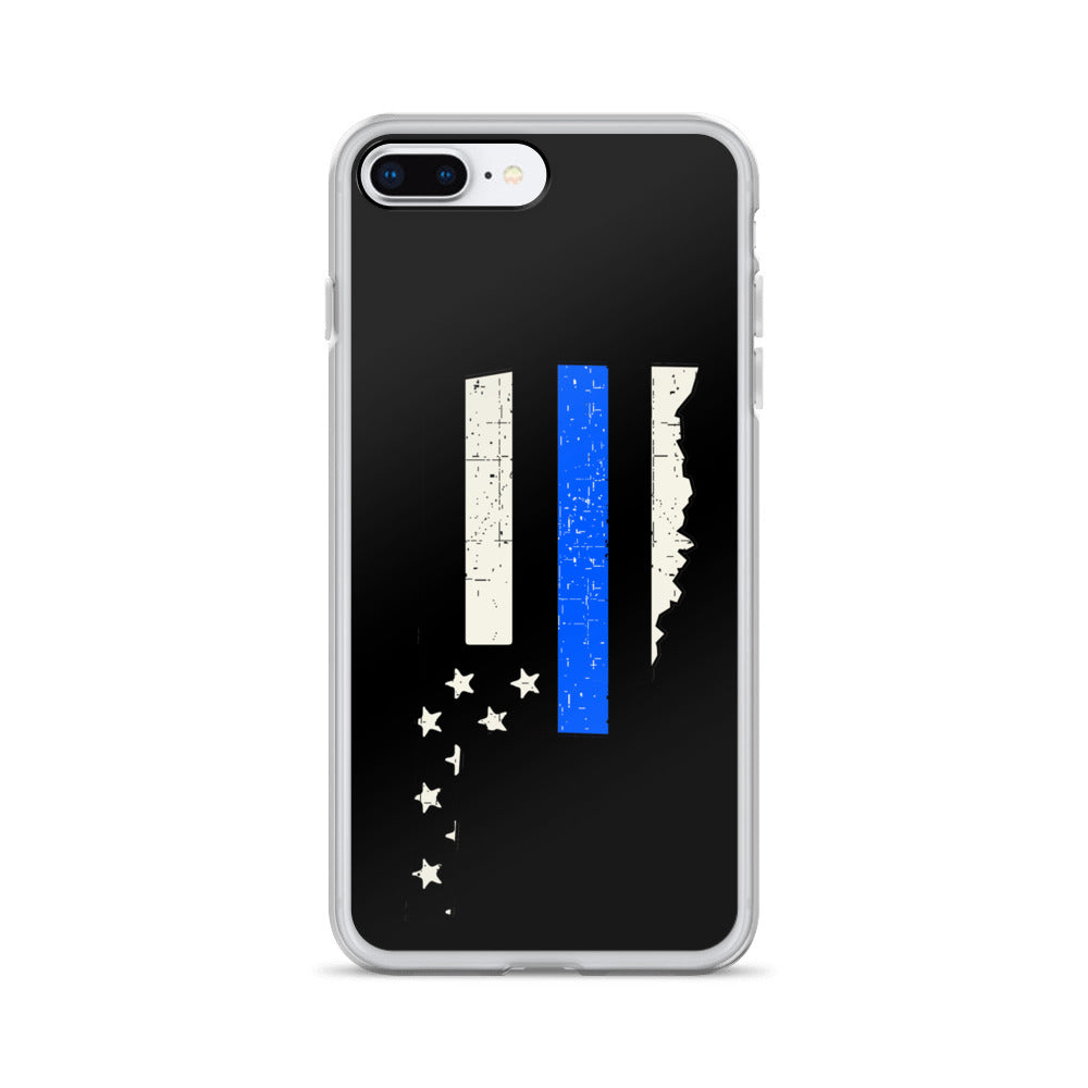 Oklahoma Thin Blue Line iPhone Case