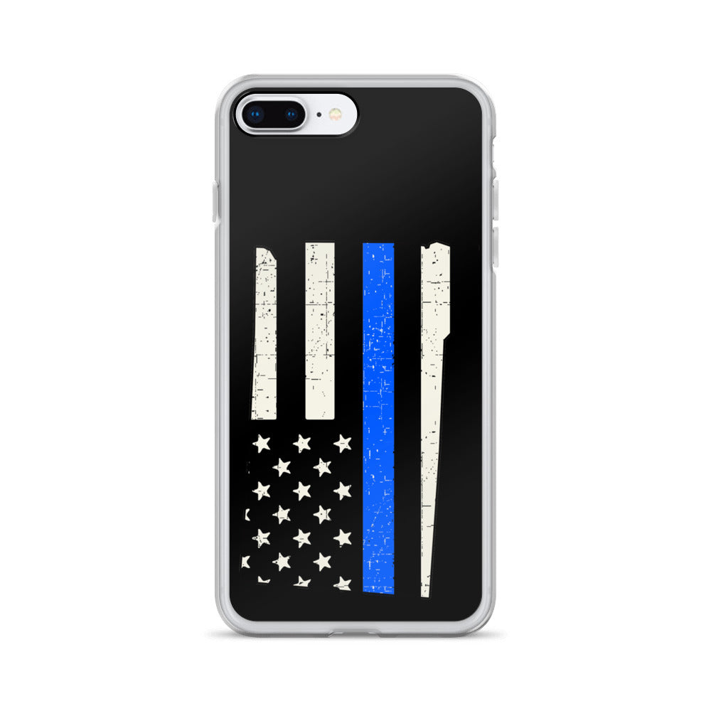 South Dakota Thin Blue Line iPhone Case