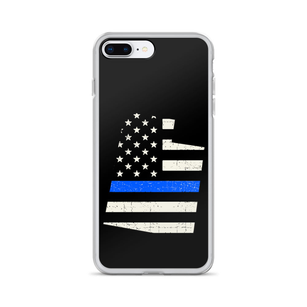 Utah Thin Blue Line iPhone Case