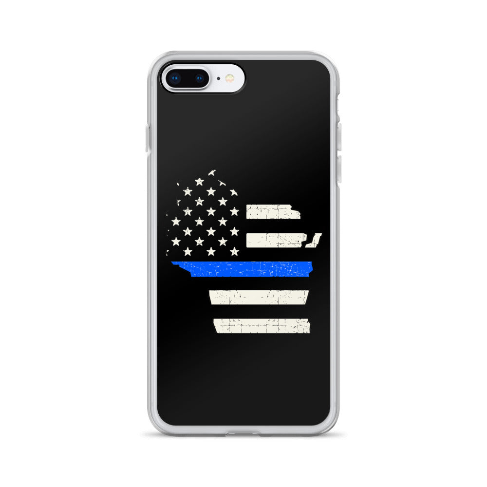 Wisconsin Thin Blue Line iPhone Case