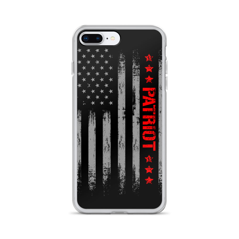 Patriot Worn Flag iPhone Case