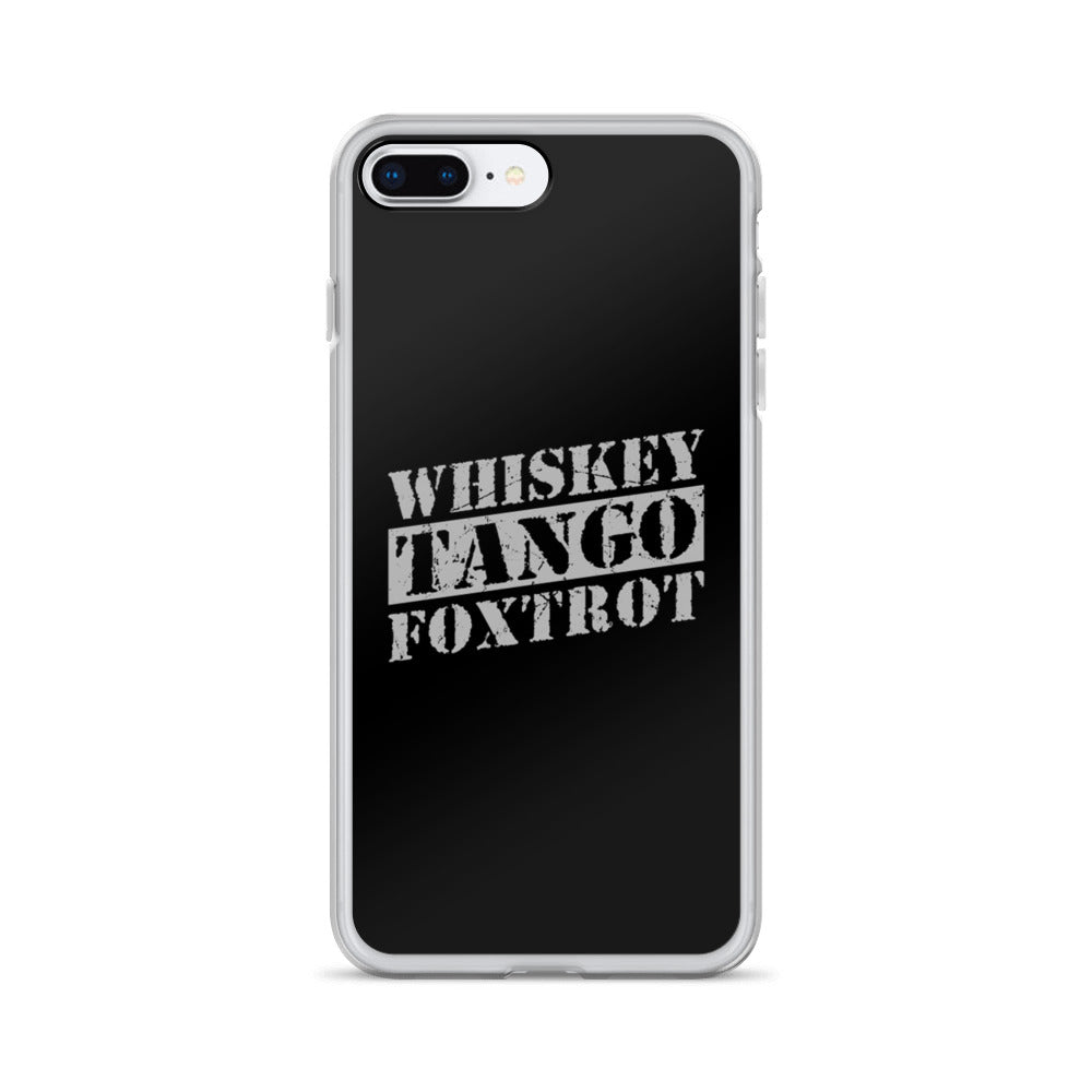 Whiskey Tango Foxtrot iPhone Case