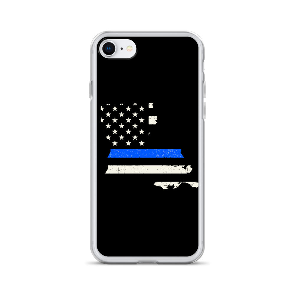 Louisiana Thin Blue Line iPhone Case