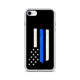 Montana Thin Blue Line iPhone Case