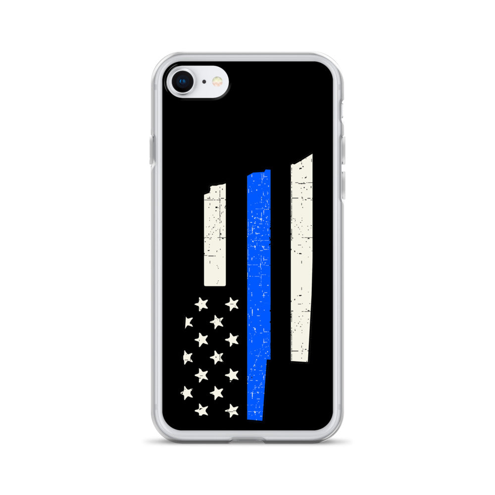 Nebraska Thin Blue Line iPhone Case