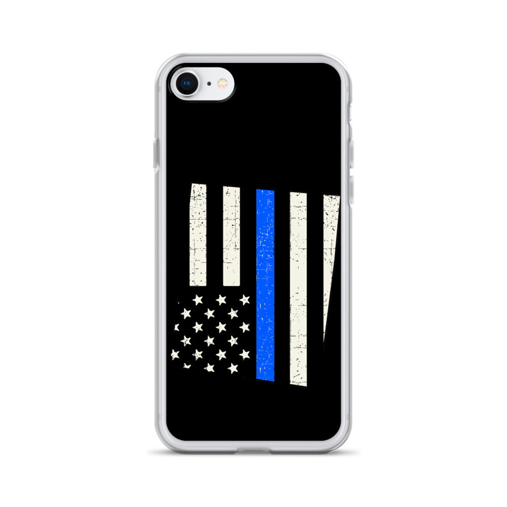 Wyoming Thin Blue Line iPhone Case