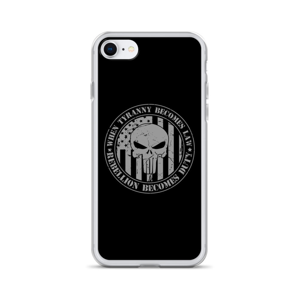 When Tyranny Becomes Law iPhone Case