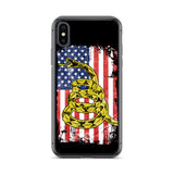 Gadsden Flag Don’t Tread iPhone Case