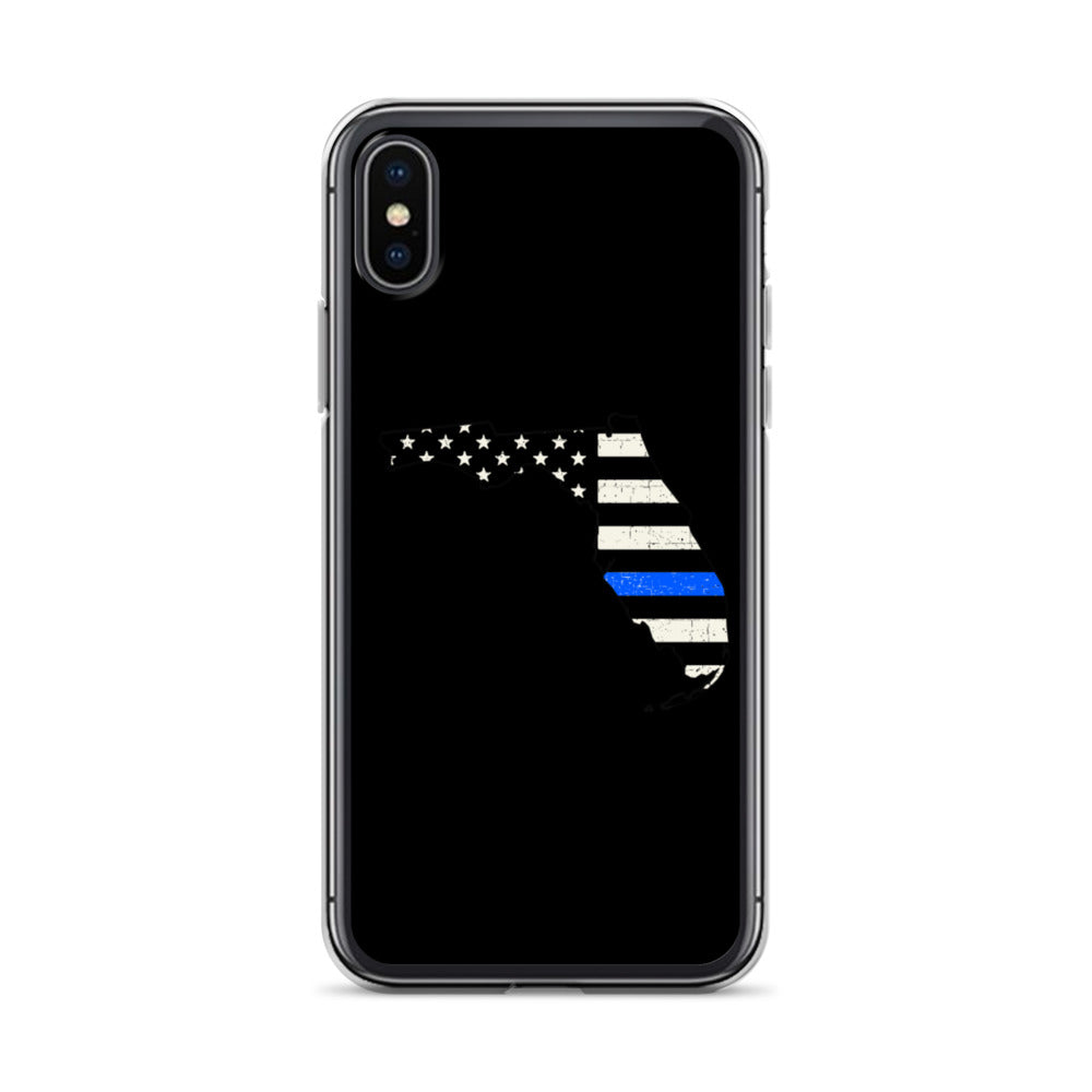 Florida State Thin Blue Line iPhone Case