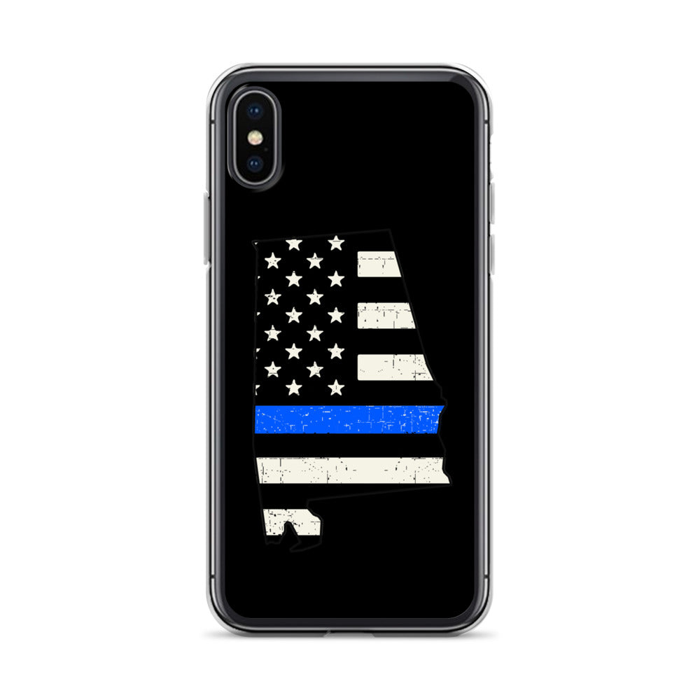 Alabama Thin Blue Line iPhone Case