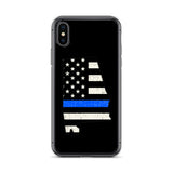 Alabama Thin Blue Line iPhone Case