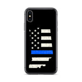 Indiana Thin Blue Line iPhone Case