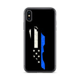 North Carolina Thin Blue Line iPhone Case