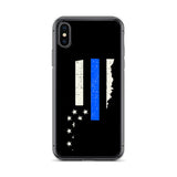 Oklahoma Thin Blue Line iPhone Case