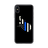 West Virginia Thin Blue Line iPhone Case