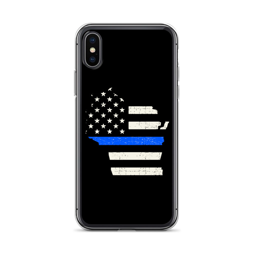 Wisconsin Thin Blue Line iPhone Case