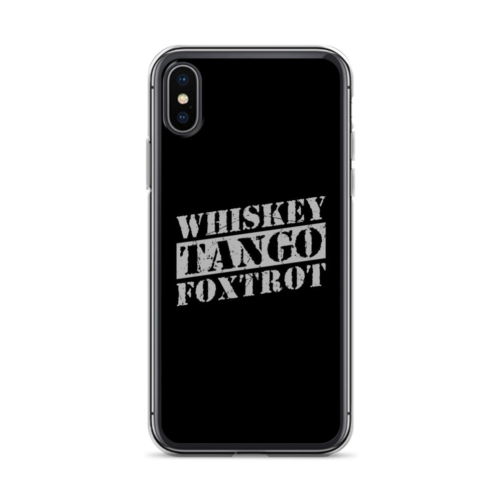 Whiskey Tango Foxtrot iPhone Case