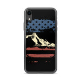 Worn Fallen Soldier Flag iPhone Case