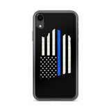 Iowa Thin Blue Line iPhone Case