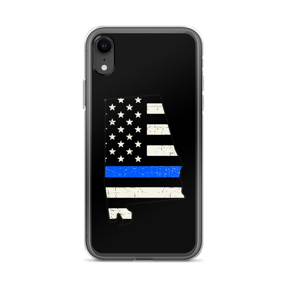 Alabama Thin Blue Line iPhone Case