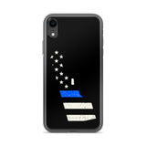 Delaware Thin Blue Line iPhone Case