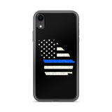 Georgia Thin Blue Line iPhone Case