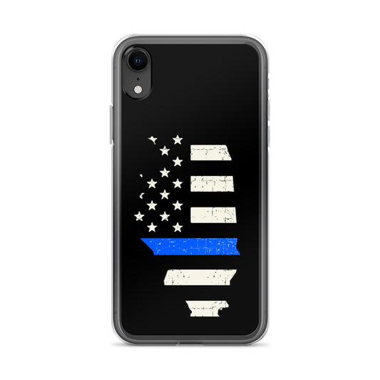 Illinois Thin Blue Line iPhone Case