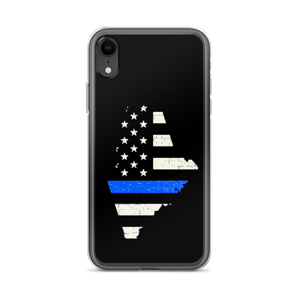 Maine Thin Blue Line iPhone Case