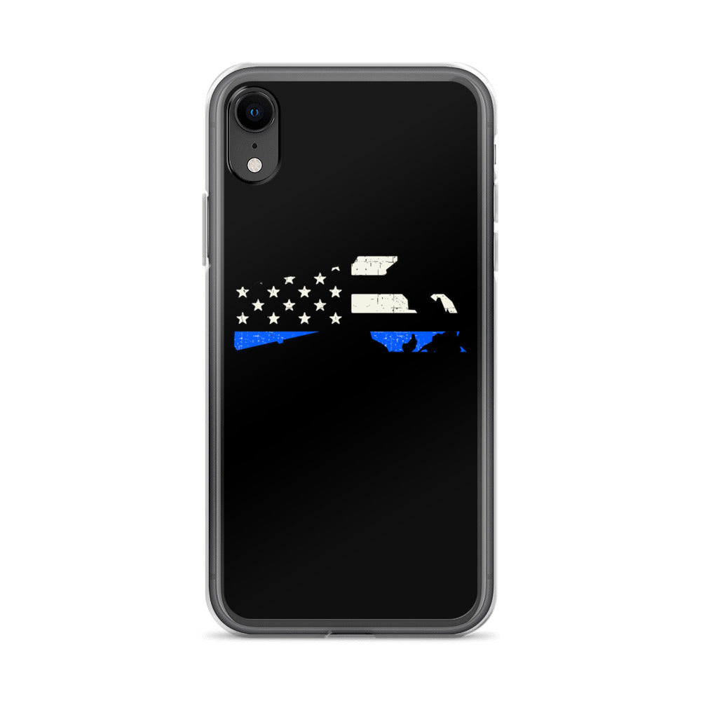 Massachusetts Thin Blue Line iPhone Case