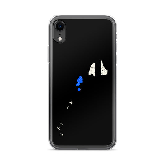 Hawaii Thin Blue Line iPhone Case