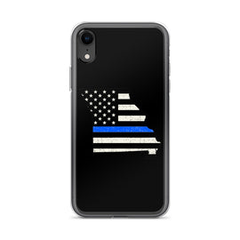 Missouri Thin Blue Line iPhone Case