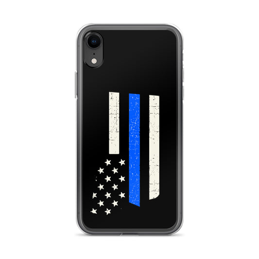 Montana Thin Blue Line iPhone Case