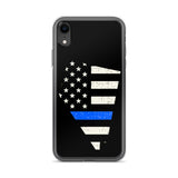 Nevada Thin Blue Line iPhone Case