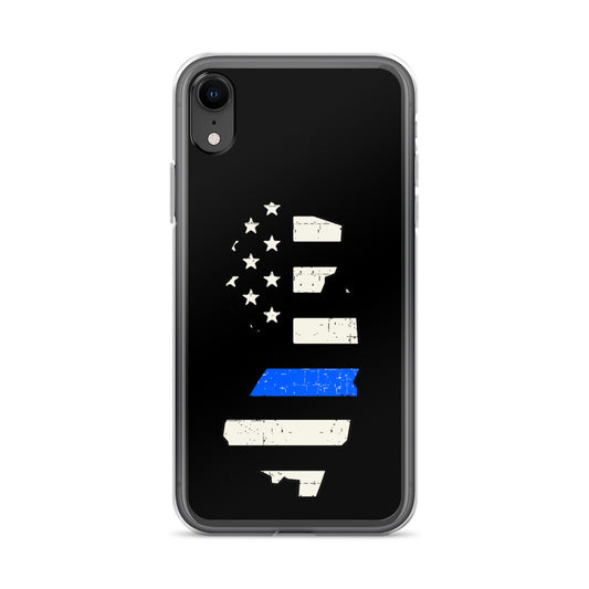 New Jersey Thin Blue Line iPhone Case