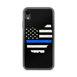 Ohio Thin Blue Line iPhone Case