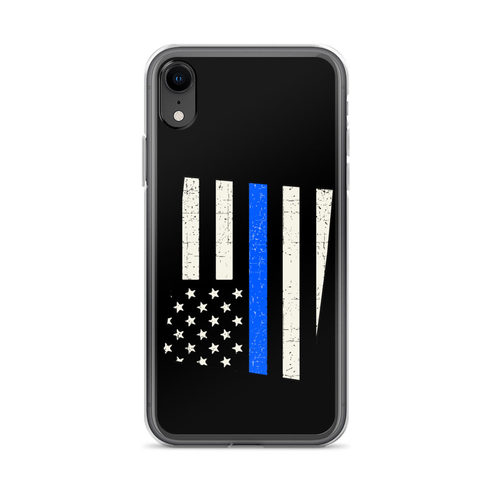 Wyoming Thin Blue Line iPhone Case